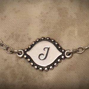 James Avery Memoir Initial J Engraved 